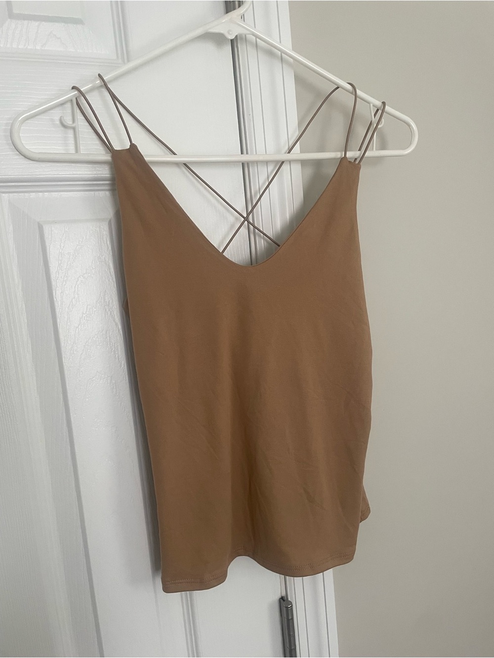 Cross-Back V-Neck Cami